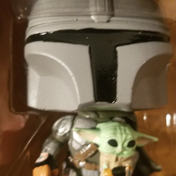 Hallmark Star wars the mandalorian and the child christmas ornament Funko Pop - Picture 2 of 6